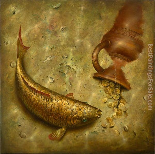 Vladimir Kush what the fish was silent about